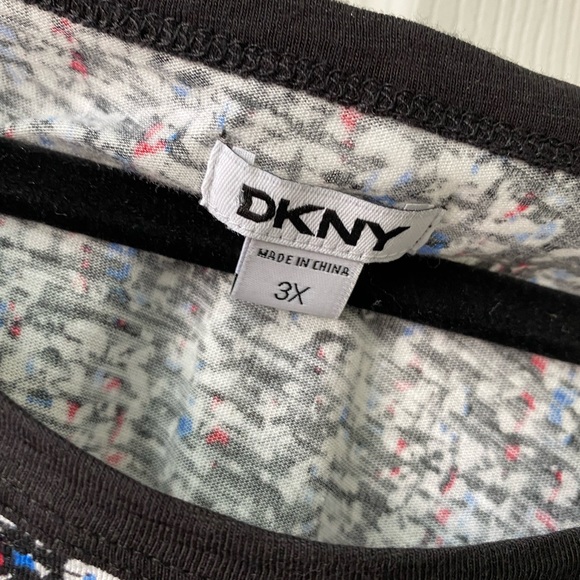 🔥5 for $20🔥 DKNY Short Sleeve Dress 3X NWT - Picture 3 of 7
